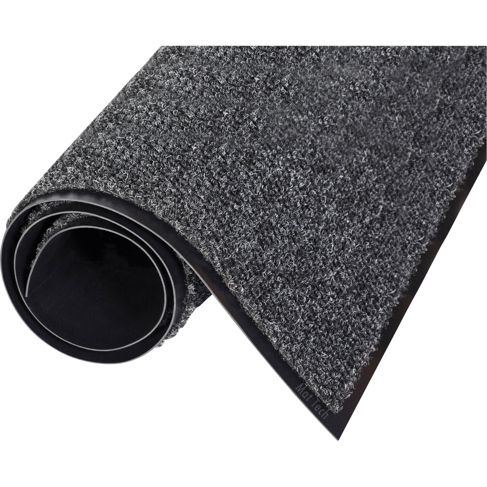 Mat Tech Marathon™ Mat, Wiper/Scraper, 6' x 60' x 3/8", Charcoal