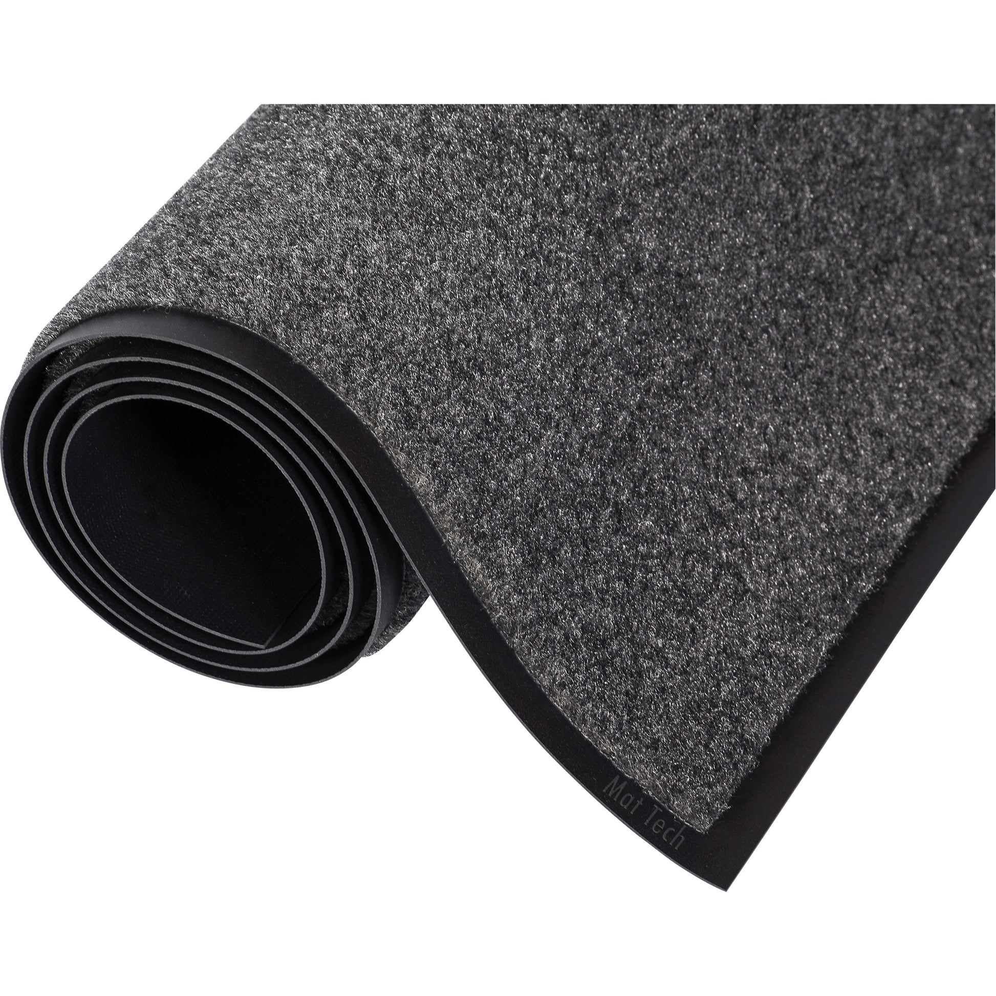 Mat Tech Eco-Step™ Mat, Wiper, 2' x 3' x 1/4", Charcoal