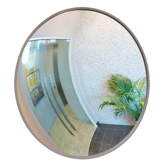 Zenith Safety Products Convex Mirror with Bracket, Indoor/Outdoor, 26" Diameter