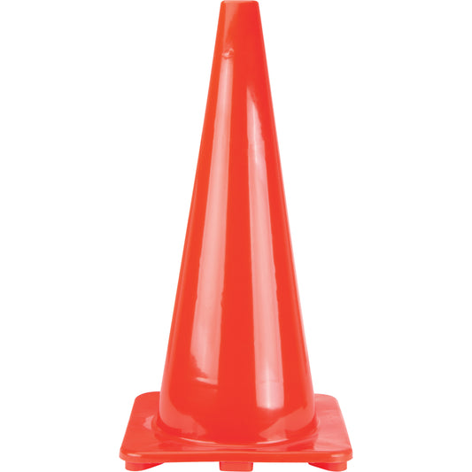 Zenith Safety Products Traffic Cones, 28", Orange