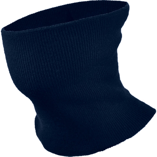 GKS Knit Neck Warmer, Navy Blue, Acrylic