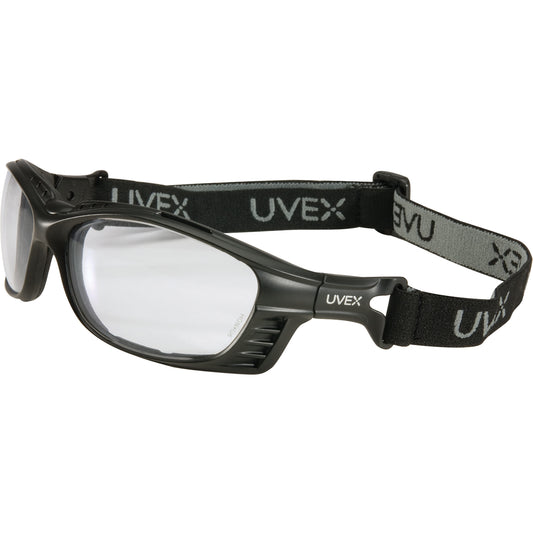 Honeywell Uvex® Livewire™ Safety Glasses with HydroShield™ Lenses, Clear Lens, Anti-Fog, ANSI Z87+/Meets/Exceeds CSA Z94.3