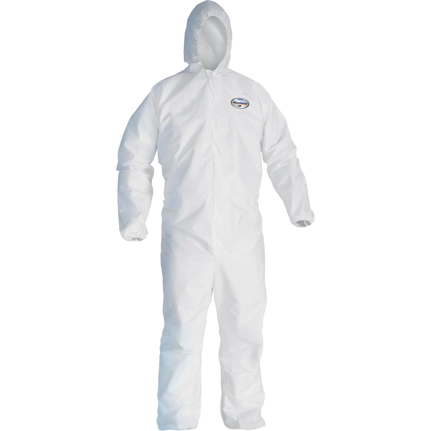 Ansell Kleenguard™ A45 Liquid/Particle Surface Prep & Paint Coveralls, Small, White, Microporous