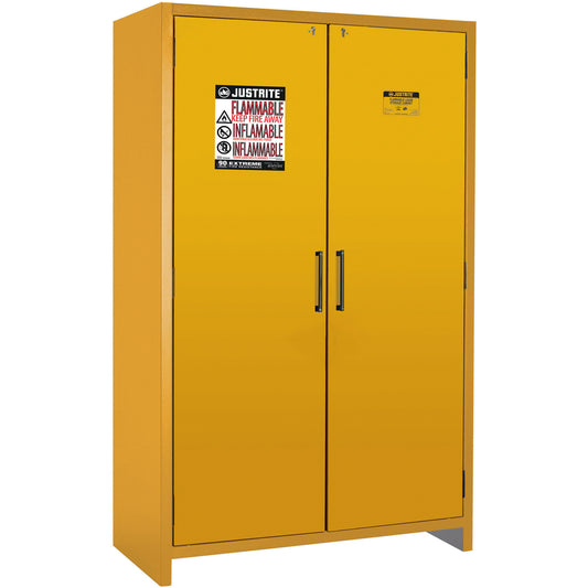 90-Minute EN Safety Storage Cabinet, 45 gal., 2 Door, 46.97" W x 76.89" H x 24.21" D