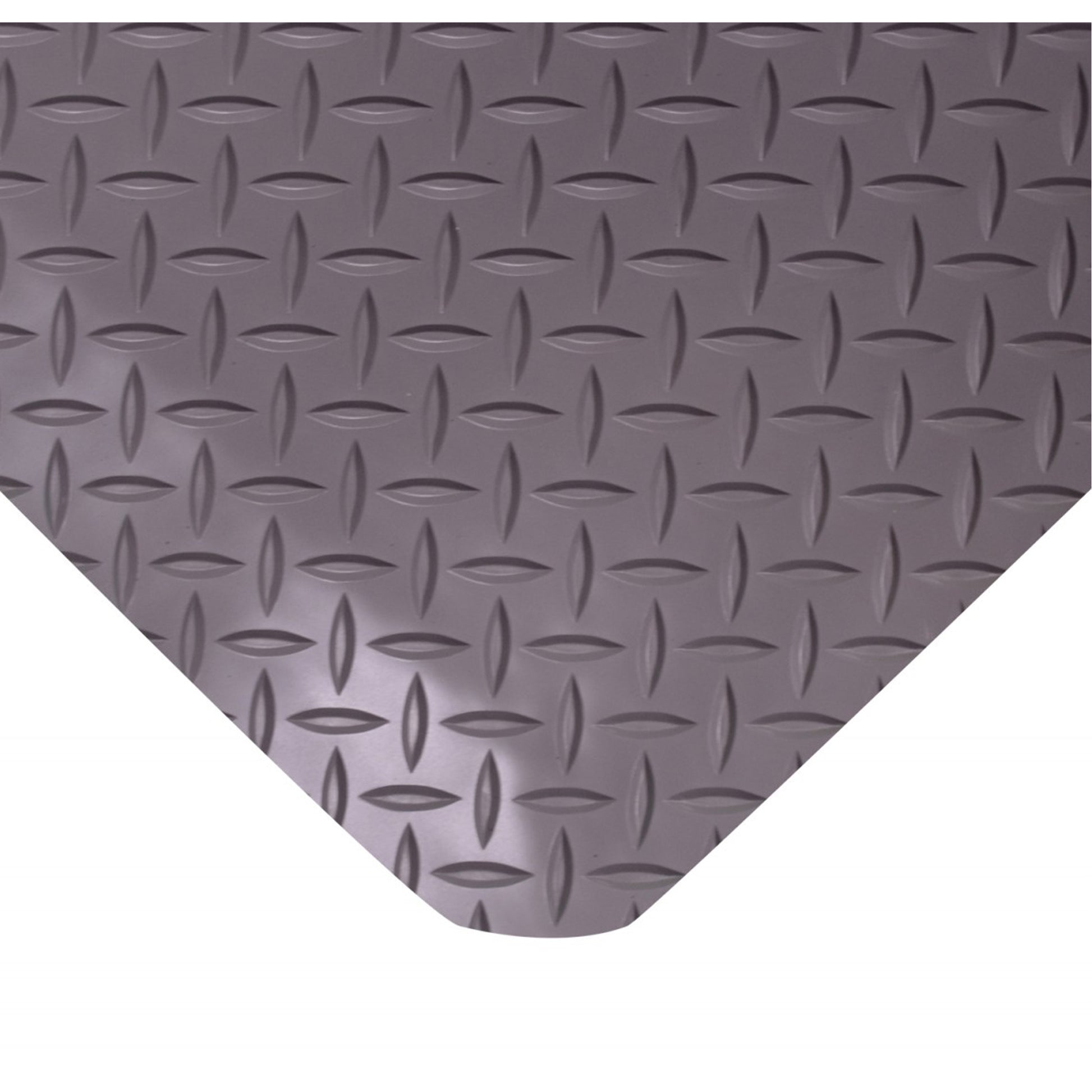 Wearwell SpongeCote® Mats No.415, Diamond, 2' x 75' x 9/16", Grey, PVC Sponge