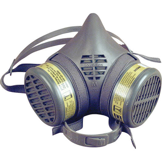 Moldex 8000 Series Assembled Respirator, Elastomer/Thermoplastic, Small