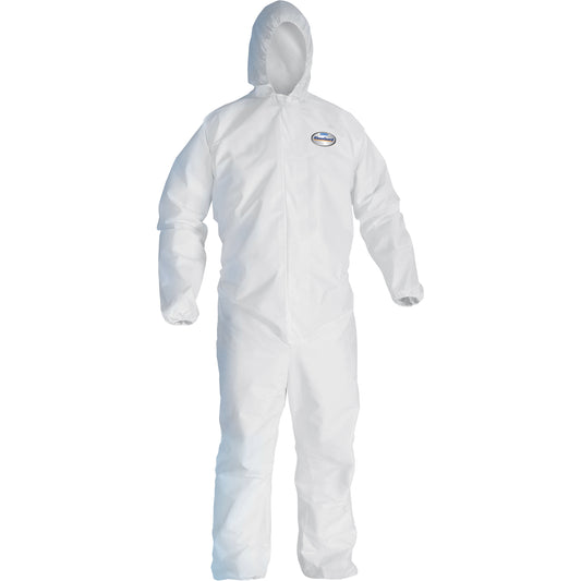 Ansell Kleenguard™ A20 Coveralls, X-Large, White, SMS