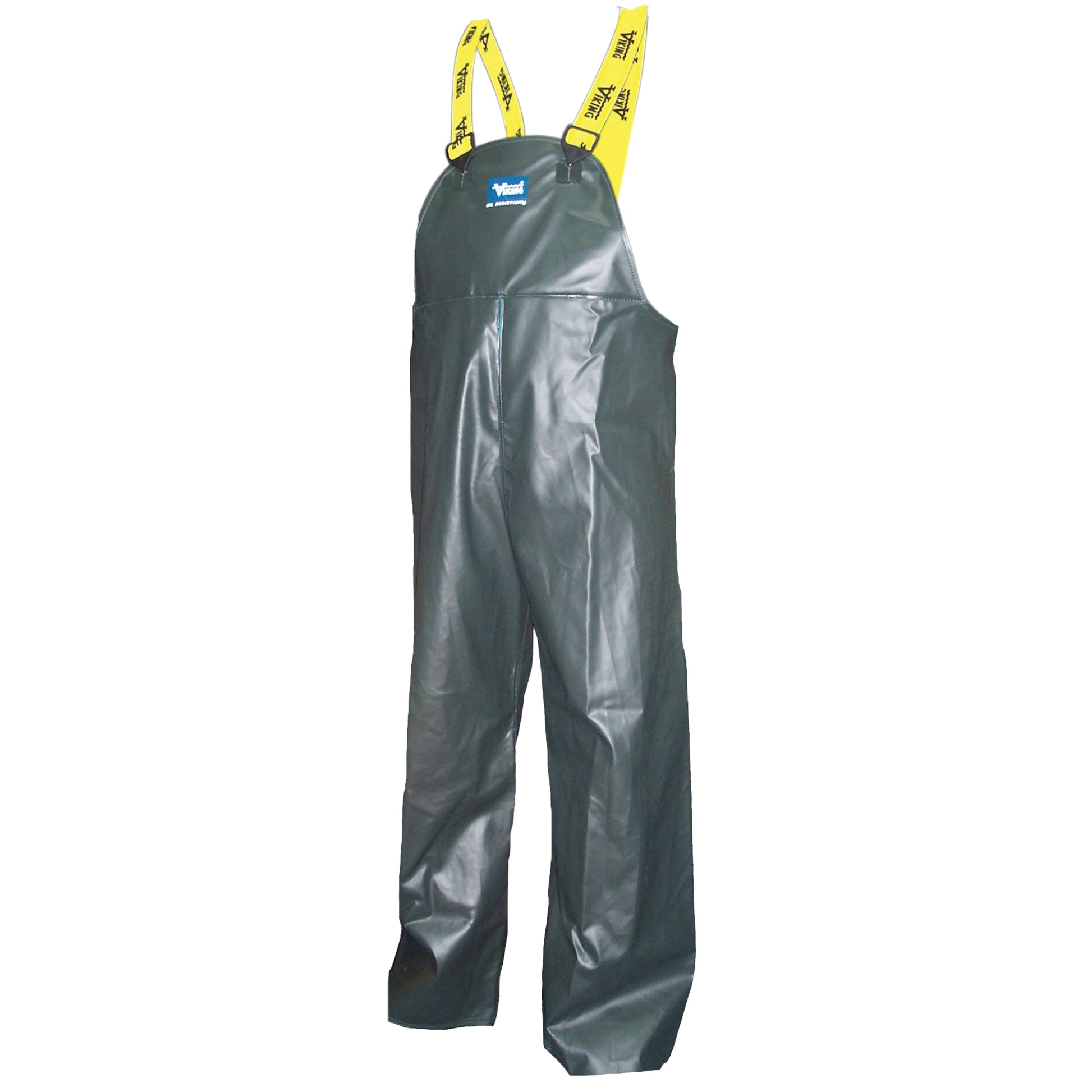 Viking Journeyman® Bib Pants, 4X-Large, Polyester/PVC, Green