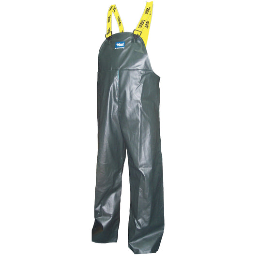 Viking Journeyman® Bib Pants, 4X-Large, Polyester/PVC, Green
