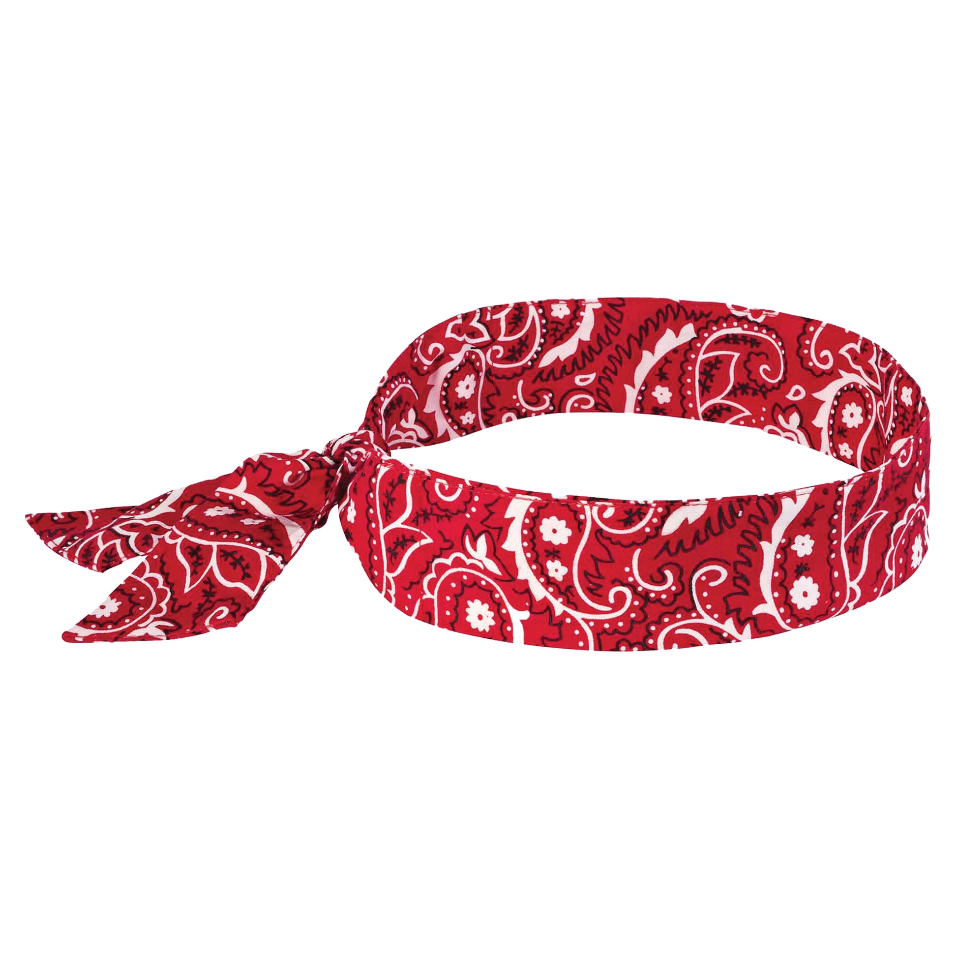 Ergodyne Chill-Its® 6700 Cooling Bandanas, Red