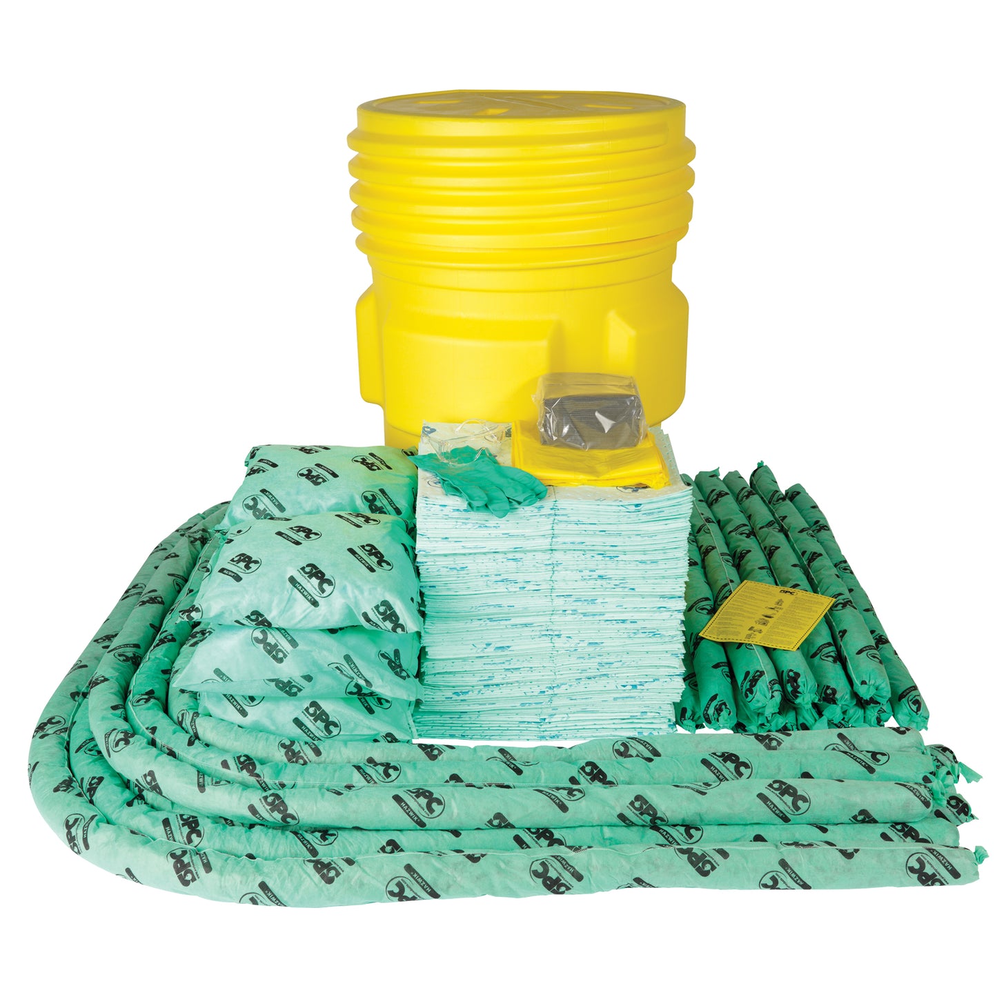 SPC Hazwik® Spill Kit, Hazmat, Overpack, 75 US gal. Absorbancy