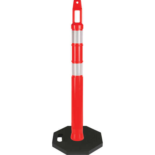 Zenith Safety Products Premium Delineator Post, 42" H, Orange