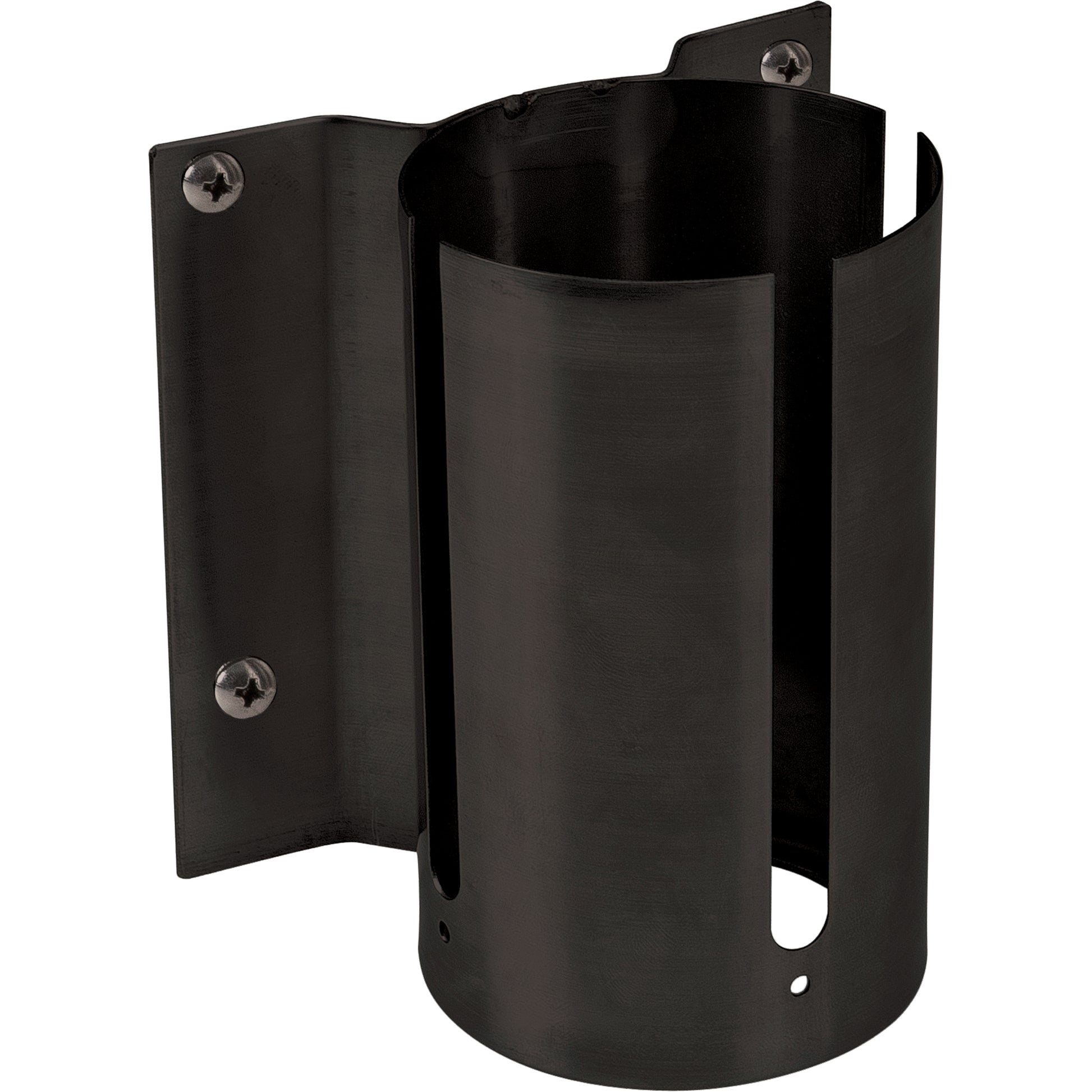 Zenith Safety Products Wall Mounts for Build-Your-Own Crowd Control Barriers, Steel, Screw Mount
