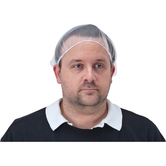 Zenith Safety Products Hair Nets, Nylon, 18", White