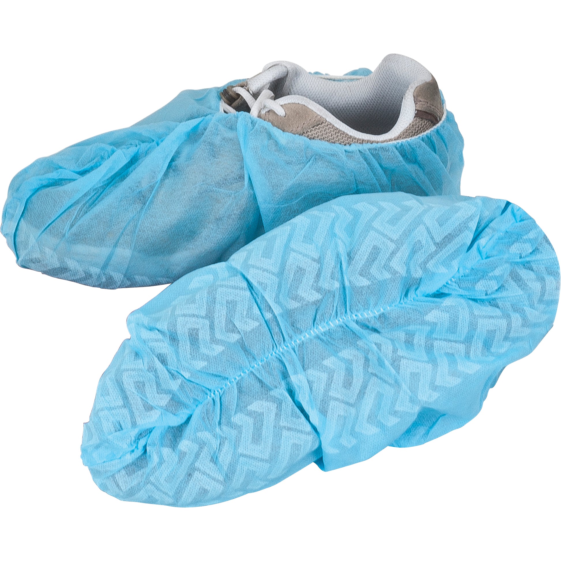 Zenith Safety Products Shoe Covers, X-Large, Polypropylene, Blue