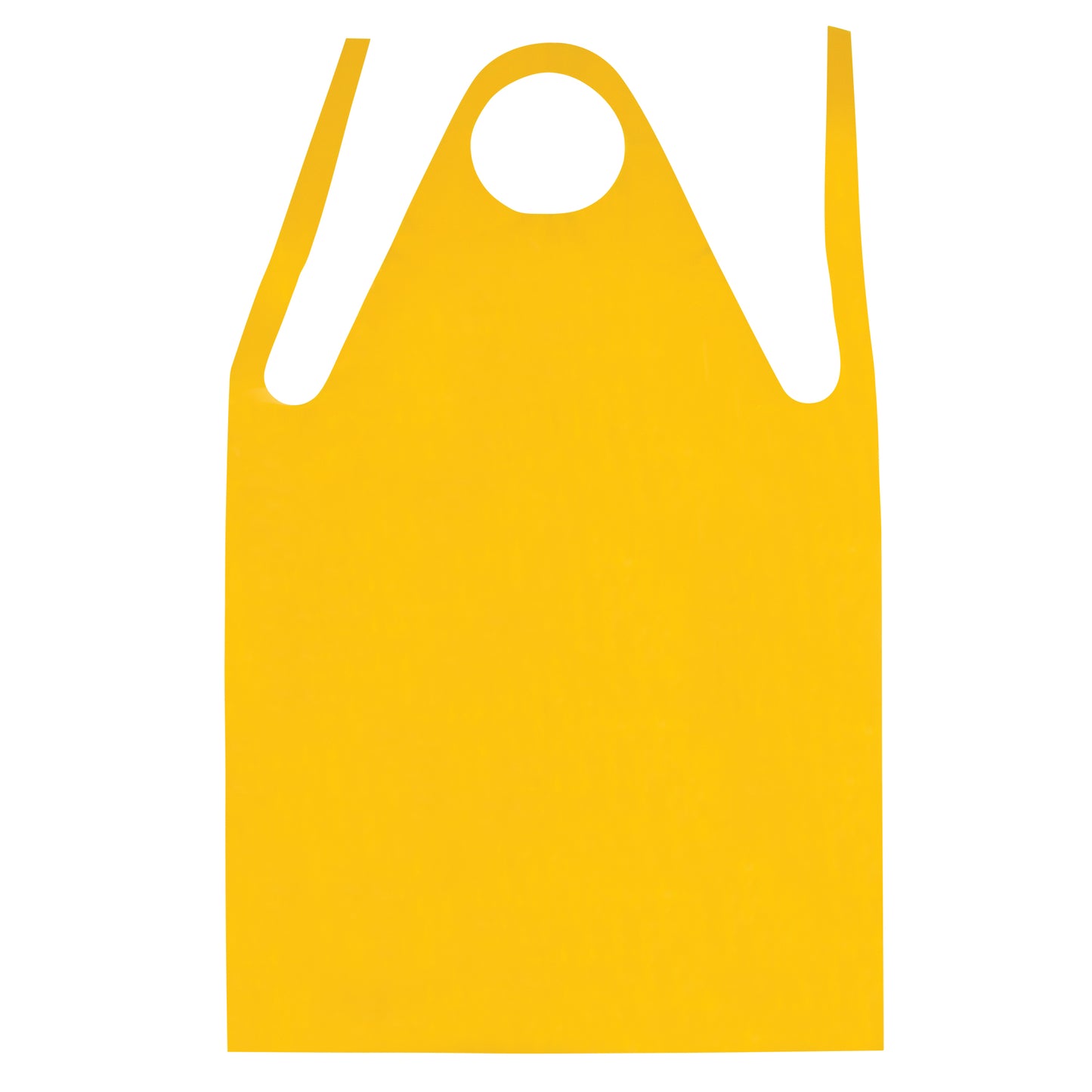 Ronco Apron, Polyurethane, 45" L x 35" W, Yellow