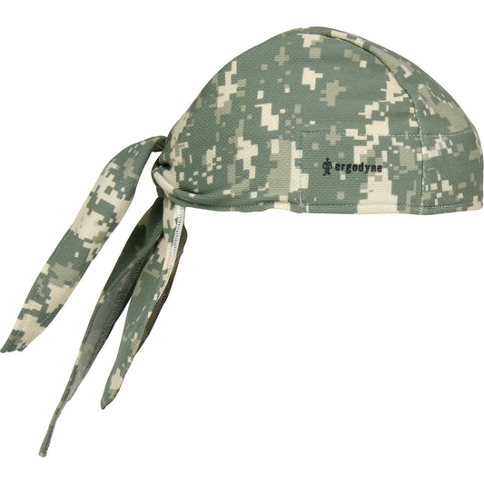 Ergodyne Chill-Its® 6615 Cooling Dew Rags, Green