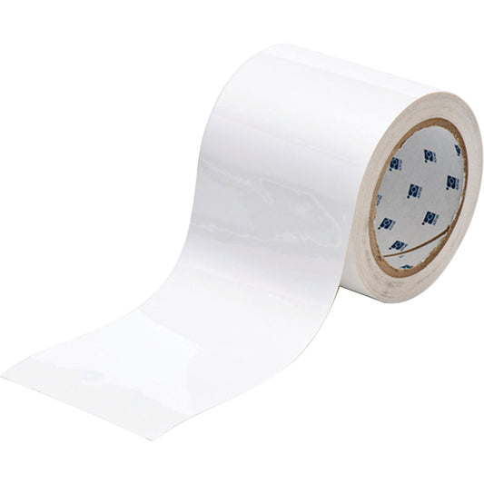 Brady ToughStripe® Floor Marking Tape, 3" x 100', Polyester, White