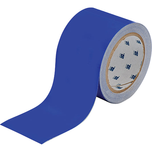 Brady ToughStripe® Floor Marking Tape, 3" x 100', Polyester, Blue