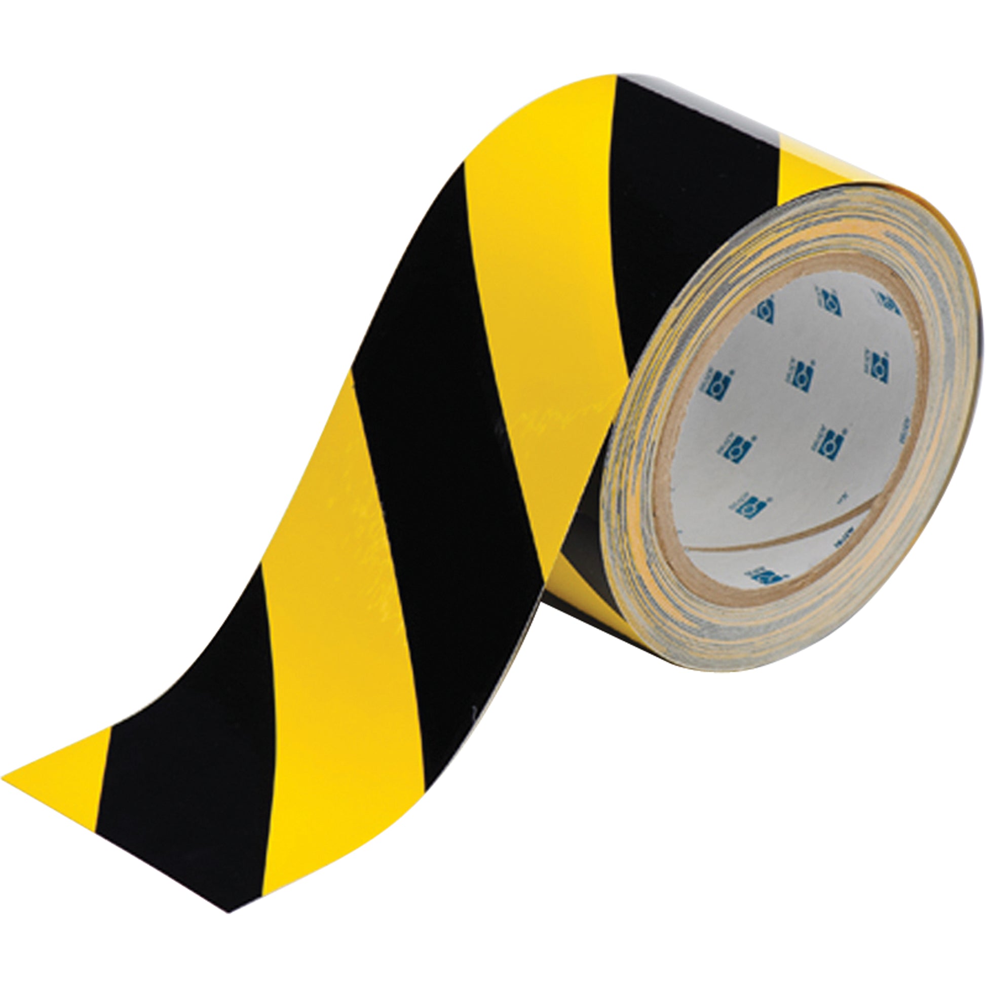 Brady ToughStripe® Floor Marking Tape, 3" x 100', Polyester, Black and Yellow