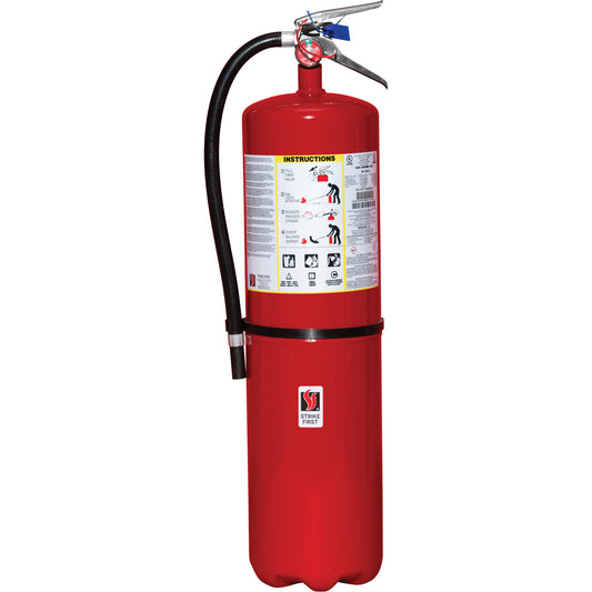 Strike First Corporation Fire Extinguisher, ABC, 30 lbs. Capacity