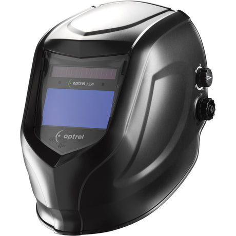 p550 Welding Helmets, 3.94" L x 1.97" W View Area, 9 - 13 Shade Range, Black