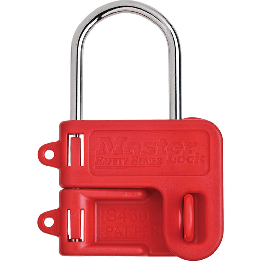 Master Lock Safety Lockout Hasps, Silver