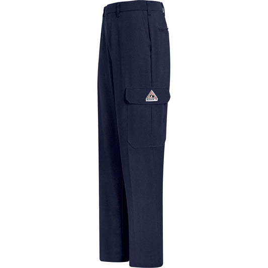 Bulwark Flame-Resistant Cool Touch® 2 Cargo Pants, 32, x 37, Navy Blue, 10.1 cal/cm²