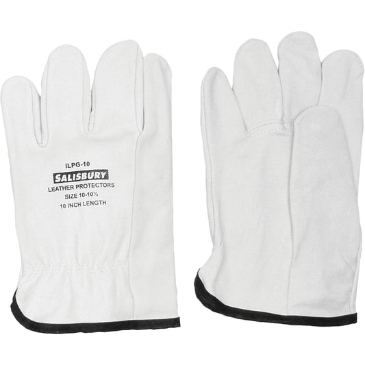 Honeywell Leather Protector Gloves, Size 8, 10" L