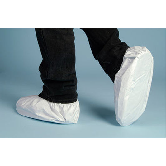 Lakeland Shoe Covers, X-Large, Microporous, White
