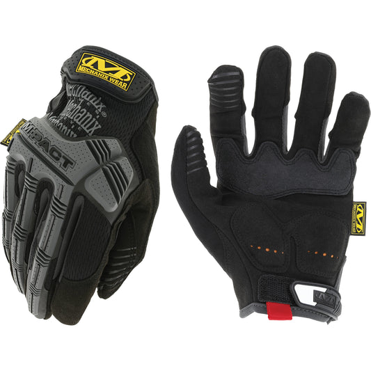 Mechanix Wear M-Pact® Gloves, Small, Synthetic Palm, Hook & Loop Cuff