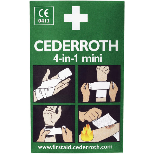  Cederroth 4-in-1 Bloodstopper, 5" L x 3" W