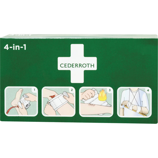 Cederroth 4-in-1 Bloodstopper, 9" L x 5-1/2" W