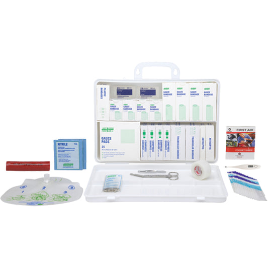 Safecross Daycare Kit - Quebec Specialty Kits, Class 1 Medical Device, Plastic Box
