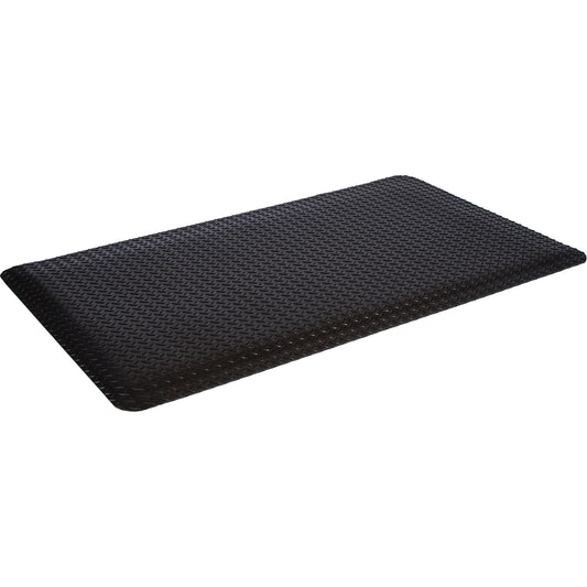 Mat Tech WD™ Deck Plate Mats, Diamond, 2' x 3' x 5/8", Black, Sponge