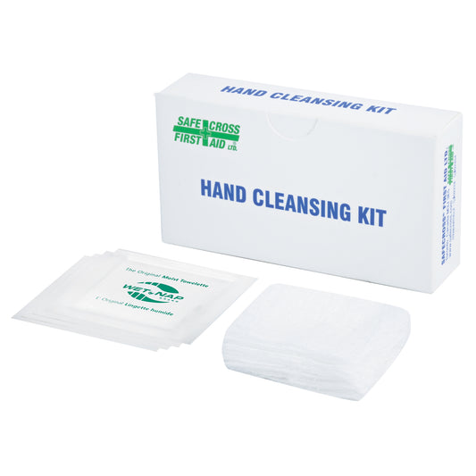 Safecross Hand Cleansing Kit, Towelette