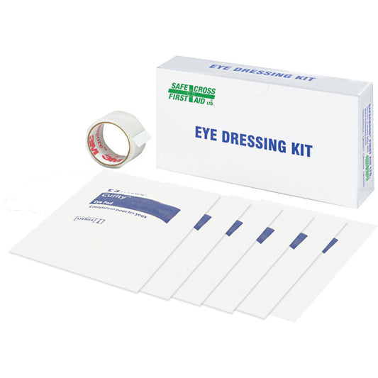 Safecross Dressing Kit (6 Pads, Tape), Eye, Class 1