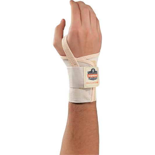 Ergodyne ProFlex® 4000 Single Strap Wrist Support, Elastic, Right Hand, Large
