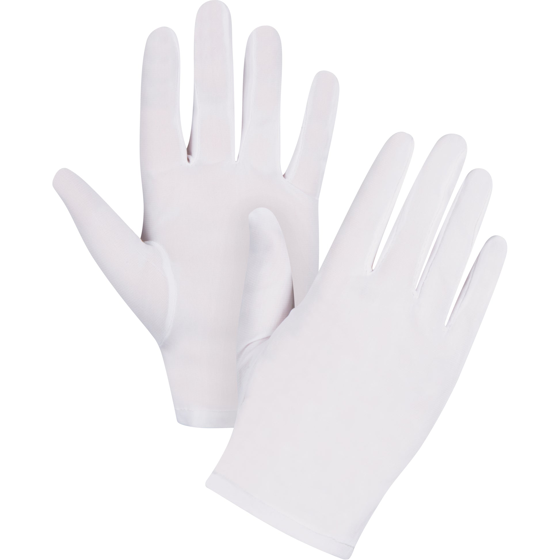 Zenith Safety Products Low-Lint Inspection Gloves, Nylon, Hemmed Cuff, Men's