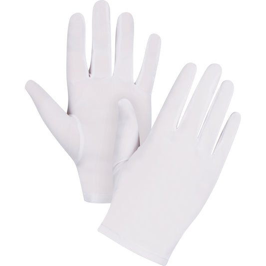 Zenith Safety Products Low-Lint Inspection Gloves, Nylon, Hemmed Cuff, Men's