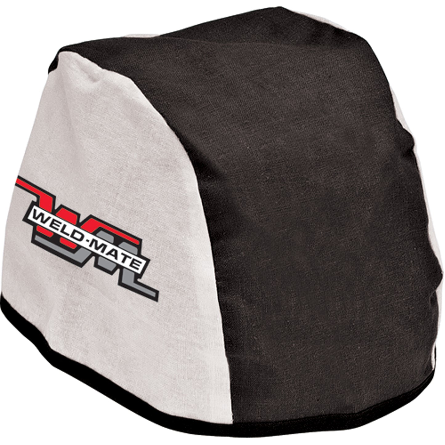 Weld-Mate Cotton Welder's Beanie, One Size, Black/White