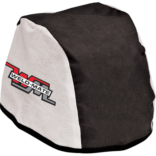 Weld-Mate Cotton Welder's Beanie, One Size, Black/White