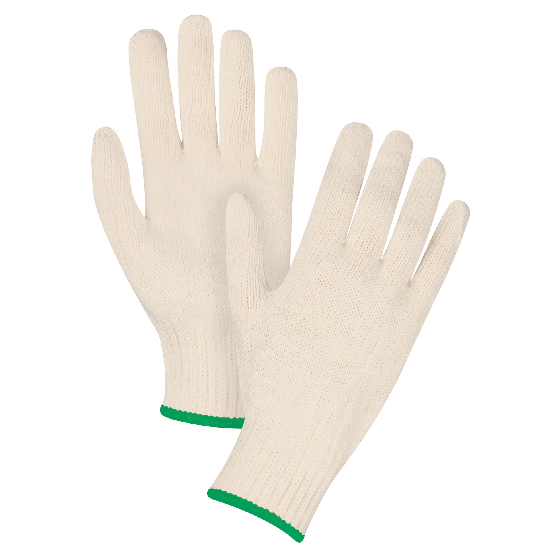 Zenith Safety Products Standard-Duty String Knit Gloves, Poly/Cotton, 7 Gauge, Medium