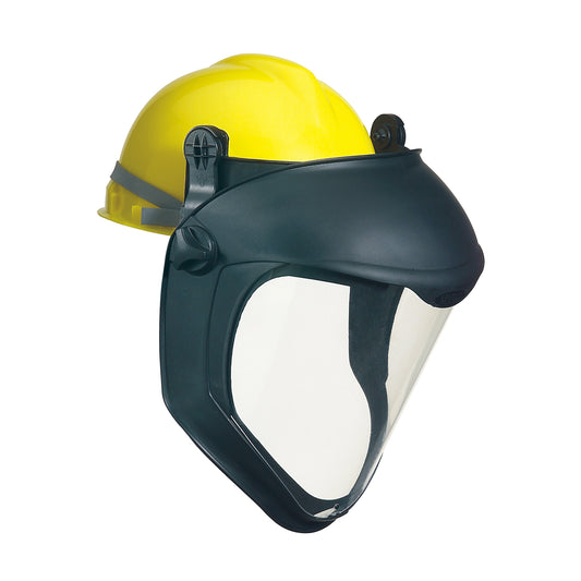 Honeywell Uvex® Bionic™ Faceshield with Hardhat Adapter, Polycarbonate