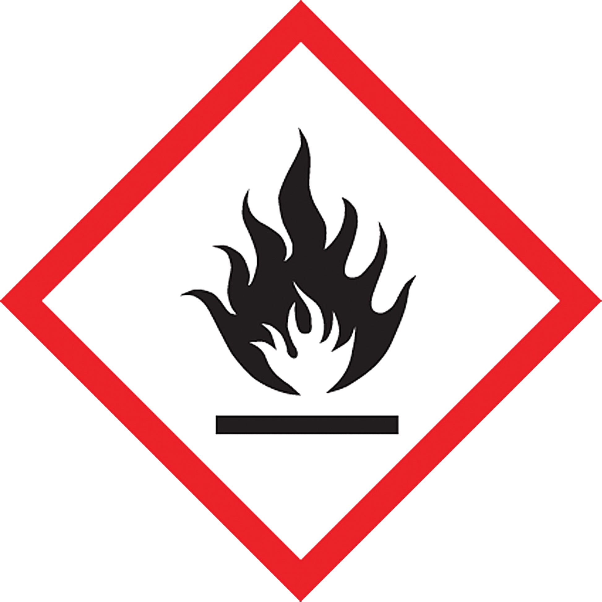 Accuform Signs GHS Pictogram Labels, Vinyl, Roll, 2" L x 2" W