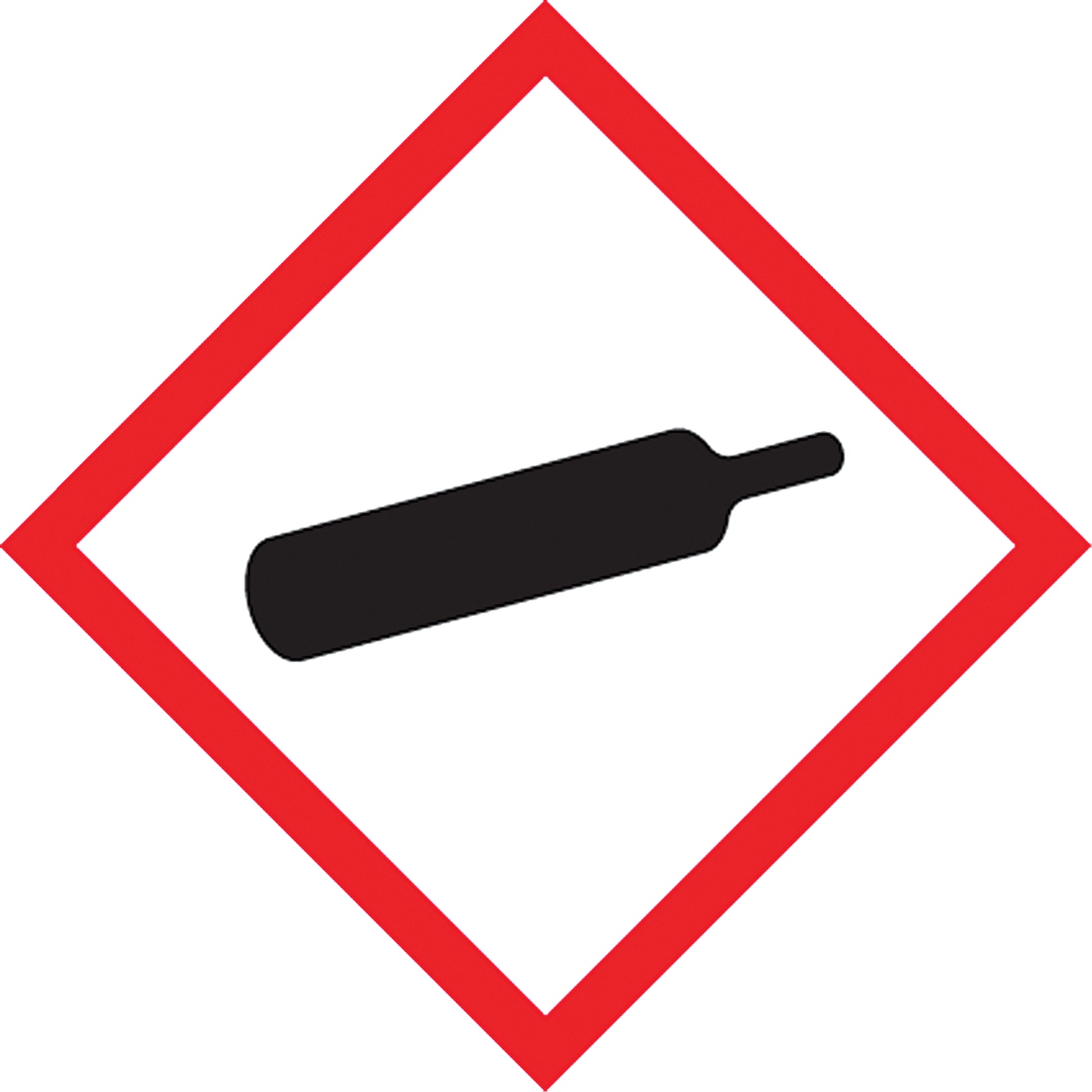 Accuform Signs GHS Pictogram Labels, Paper, Roll, 1" L x 1" W
