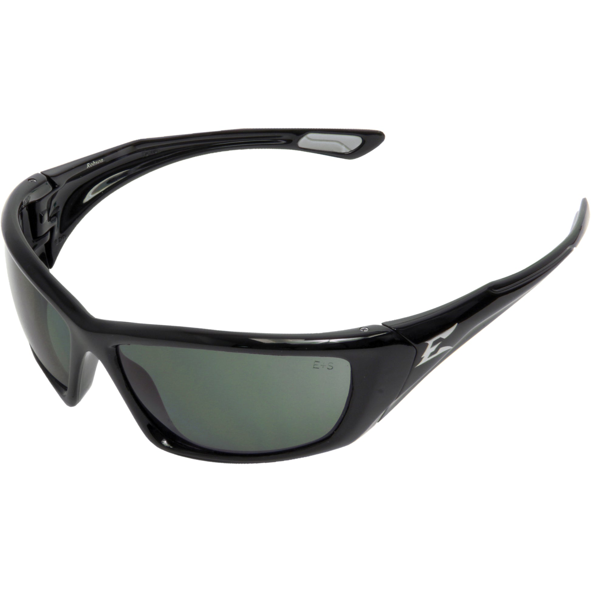 Edge Safety Eyewear Robson Safety Glasses, Silver/Mirror Lens, Polarized, MCEPS GL-PD 10-12