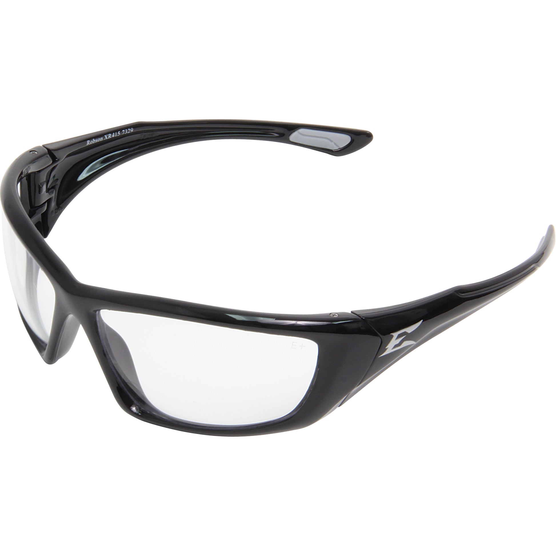 Edge Safety Eyewear Robson Safety Glasses, Clear Lens, Anti-Scratch, MCEPS GL-PD 10-12/Meets/Exceeds CSA Z94.3