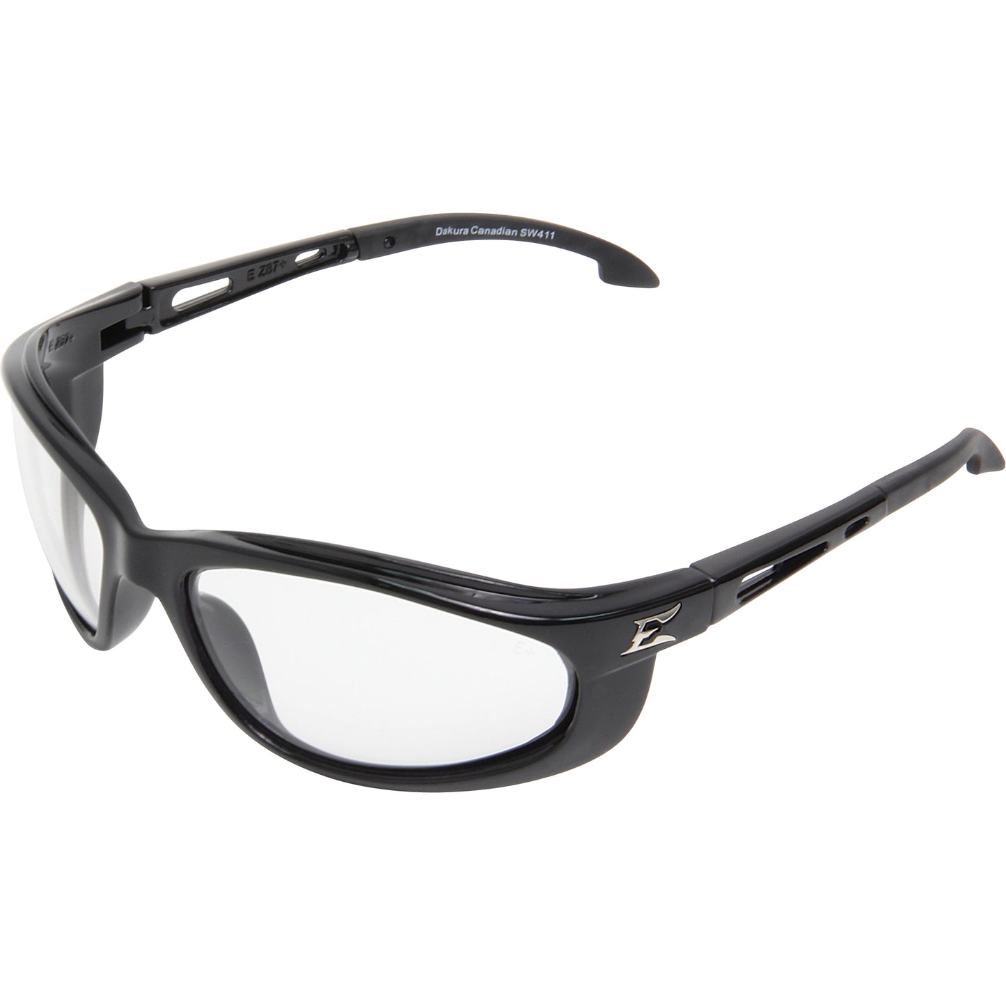 Edge Safety Eyewear Dakura Safety Glasses, Clear Lens, MCEPS GL-PD 10-12/Meets/Exceeds CSA Z94.3