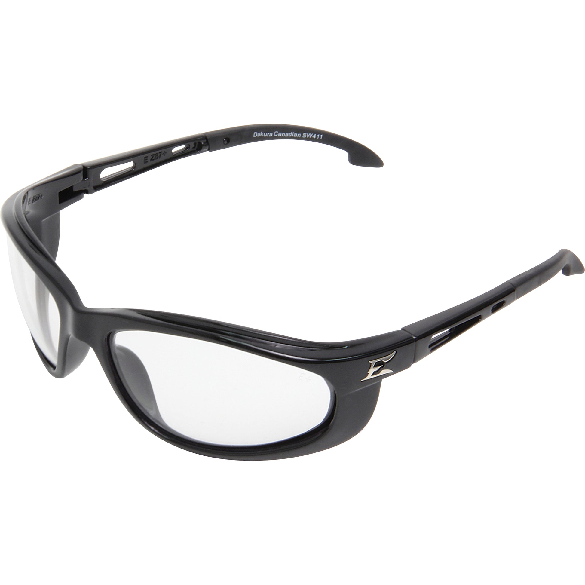 Edge Safety Eyewear Dakura Safety Glasses, Clear Lens, MCEPS GL-PD 10-12/Meets/Exceeds CSA Z94.3